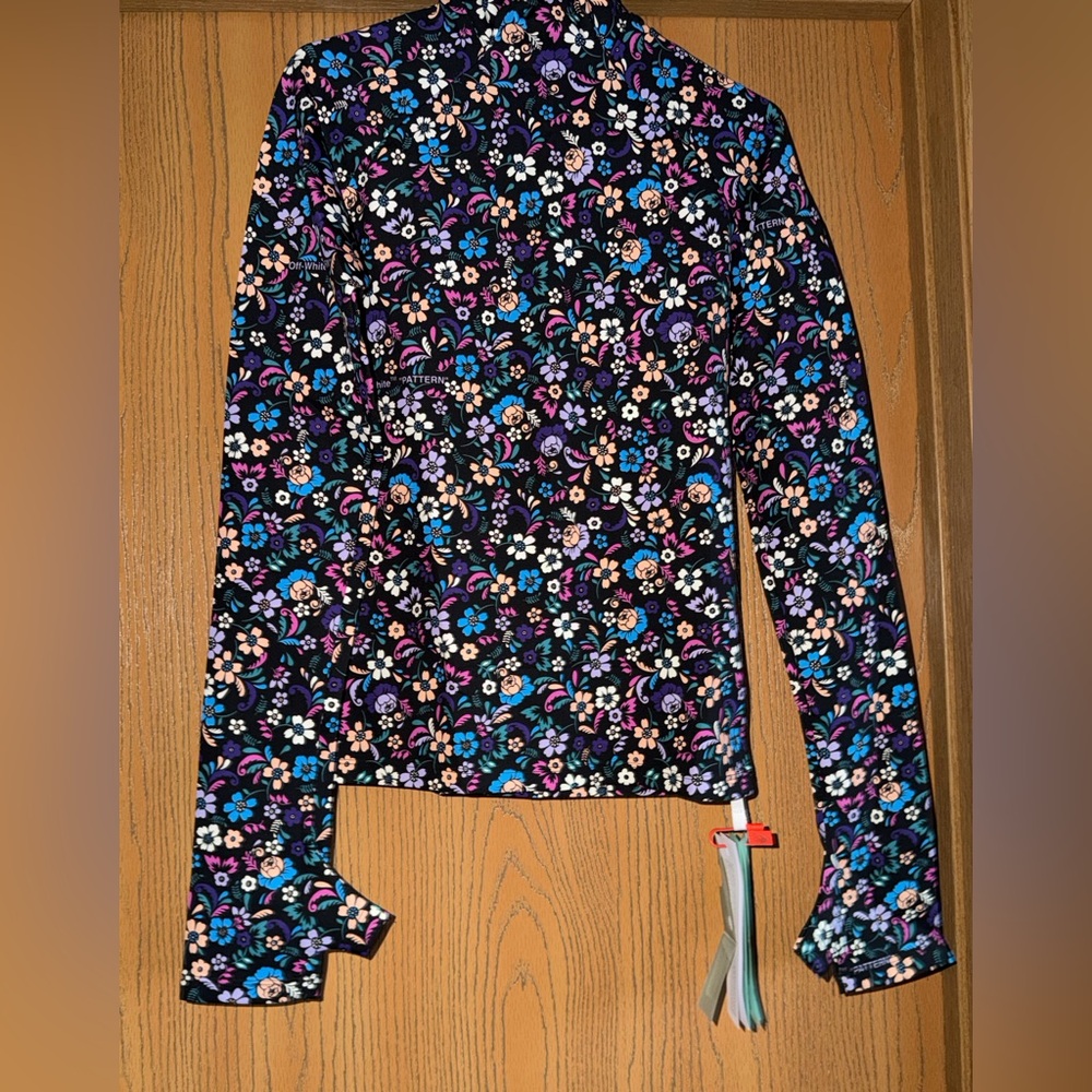 Off-White Floral Second Skin Long Sleeve Shirt